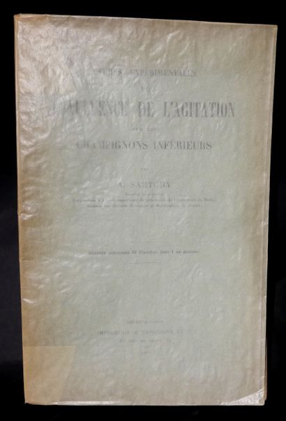MYCOLOGY
A. SARTORY L. MAIRE. 
Experimental...