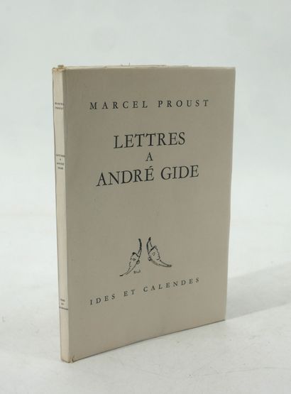 MARCEL PROUST. 
- Letters to André Gide.
With...
