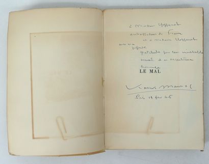 - FRANÇOIS MAURIAC. Le Mal.
Bibliothèque...