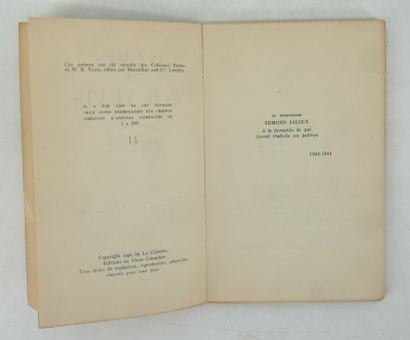 - IVAN GOLL. Chansons de France. 
Illustrated...