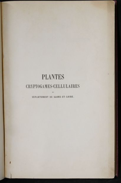 MYCOLOGY :
- M. GUEPIN. 
Flore du Maine et...