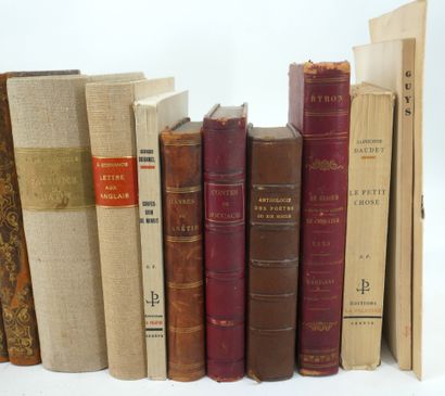 L'ARÉTIN. Selected works.
Notes by the bibliophile...