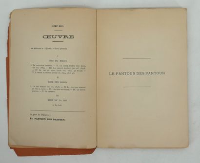 - RENE GHIL. 
The Pantoun of Pantouns. Javanese...