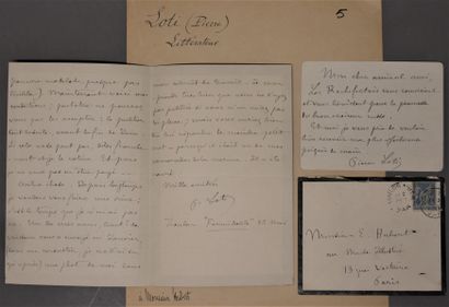 PIERRE LOTI. 1850-1923. Novelist, sea and...