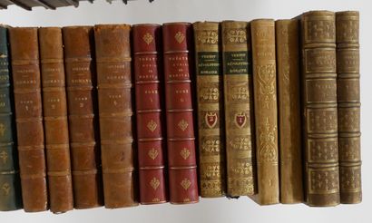 MISCELLANEOUS Large lot of bound works including...