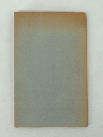 SAINT-JOHN PERSE. 
Chronique.
Offprint from...
