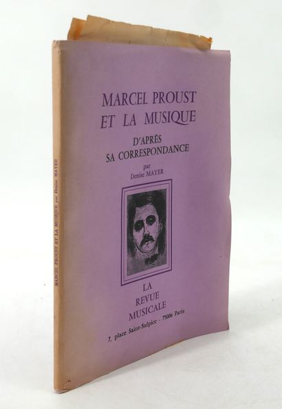 MARCEL PROUST. 
- Letters to André Gide.
With...