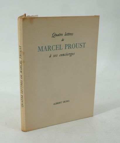 MARCEL PROUST. 
- Letters to André Gide.
With...