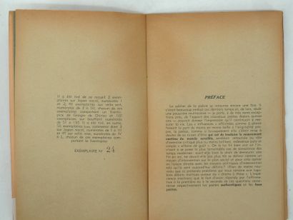 - TRISTAN TZARA. Seven dada manifestos.
Frontispiece...