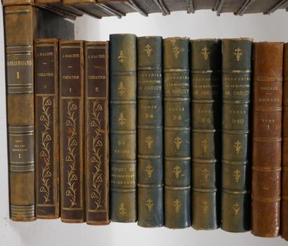 MISCELLANEOUS Large lot of bound works including...