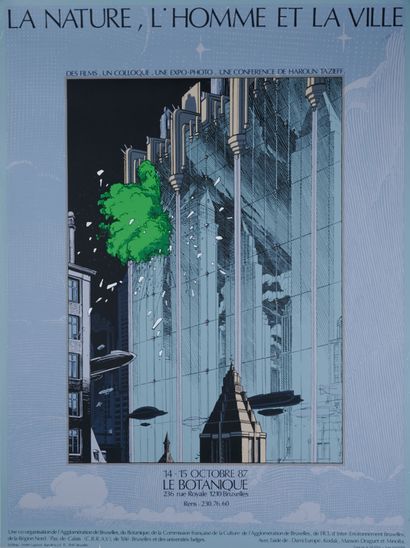 François SCHUITEN (born 1956). 
NATURE, MAN...