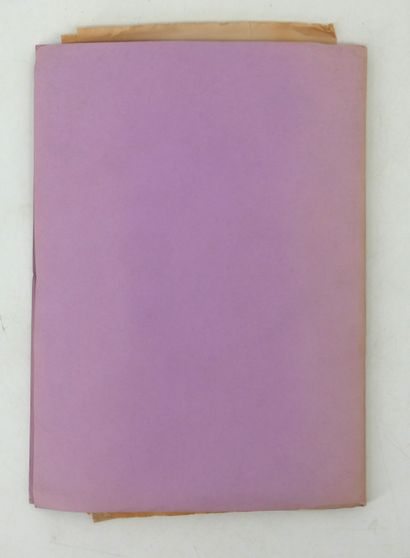 MARCEL PROUST. 
- Letters to André Gide.
With...