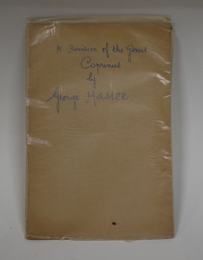 MYCOLOGY
. Georges MASSEE. 
- Monograph of...