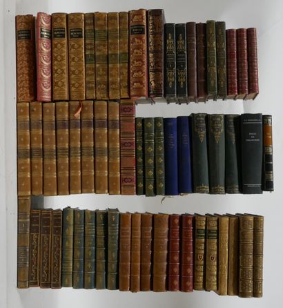 MISCELLANEOUS Large lot of bound works including...
