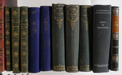MISCELLANEOUS Large lot of bound works including...