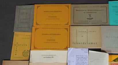 PATAPHYSIQUE Plaquettes du Collège de 'Pataphysique.
STATUTES....