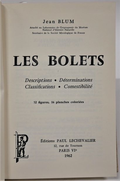 MYCOLOGY
René BIGEARD Henri GUILLEMIN 
-...