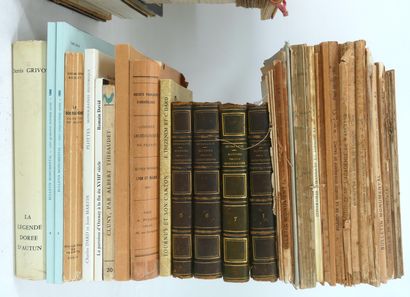 BOURGOGNE
Numerous bound and paperback volumes:...