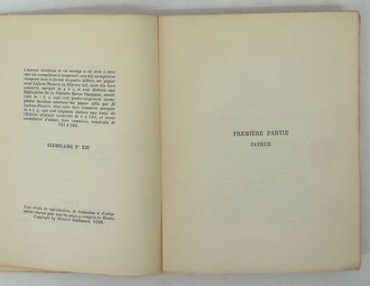 - A. PIEYRE DE MANDIARGUES. Soleil des Loups.
Robert...