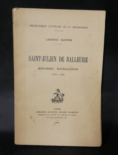 BOURGOGNE
J. MARTIN. 
The former archpriesthood...