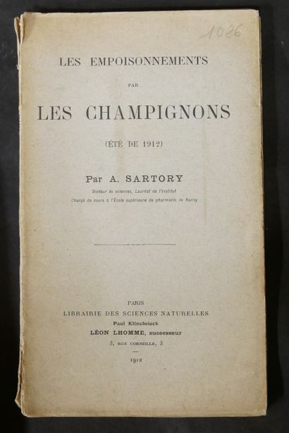 MYCOLOGY
A. SARTORY L. MAIRE. 
Experimental...
