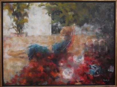 Otto FRIED (1922-2020)
Cogolin terrace
Oil...