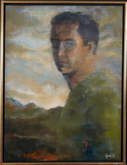 Otto FRIED (1922-2020)
3/4 Portrait of a...