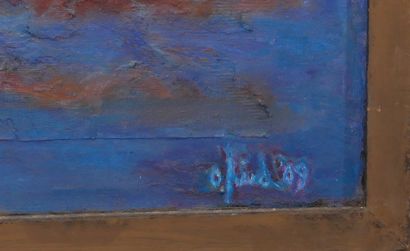 Otto FRIED (1922-2020)
Metaphysical conversation
Oil...