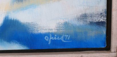 Otto FRIED (1922-2020)
Sail 1
Oil on canvas...