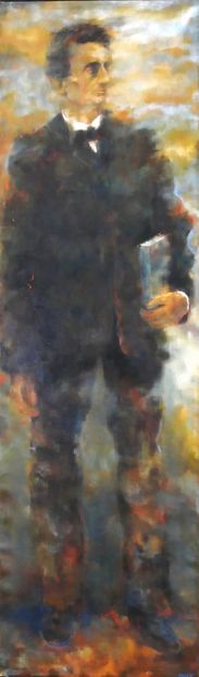 Otto FRIED (1922-2020)
Lincoln
Oil on canvas...