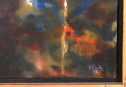 Otto FRIED (1922-2020)
The pond on Romana
Oil...