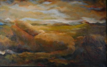 Otto FRIED (1922-2020)
Female nude
Oil on...