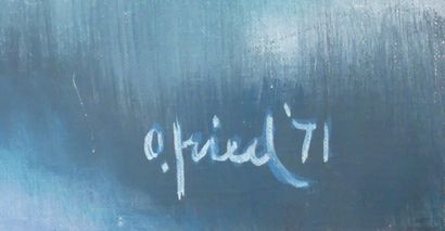Otto FRIED (1922-2020)
Blue Rocks of the...
