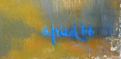 Otto FRIED (1922-2020)
The sleep
Oil on canvas...