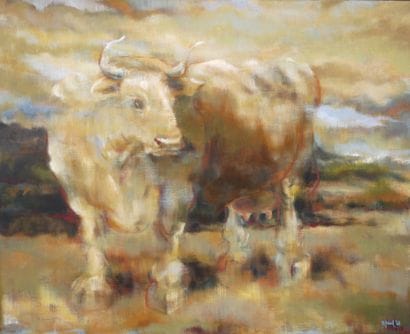 Otto FRIED (1922-2020)
Cows
Oil on canvas...