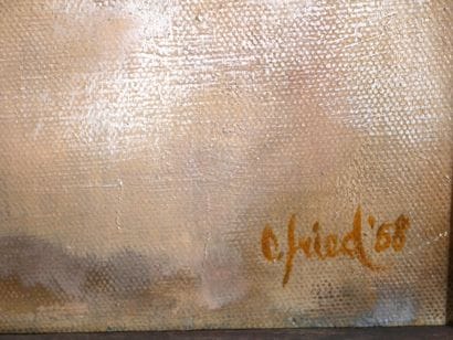 Otto FRIED (1922-2020)
The Prophet
Oil on...
