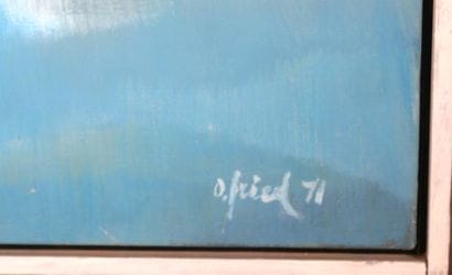Otto FRIED (1922-2020)
Sail 3
Oil on canvas...