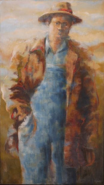 Otto FRIED (1922-2020)
The Peasant
Oil on...
