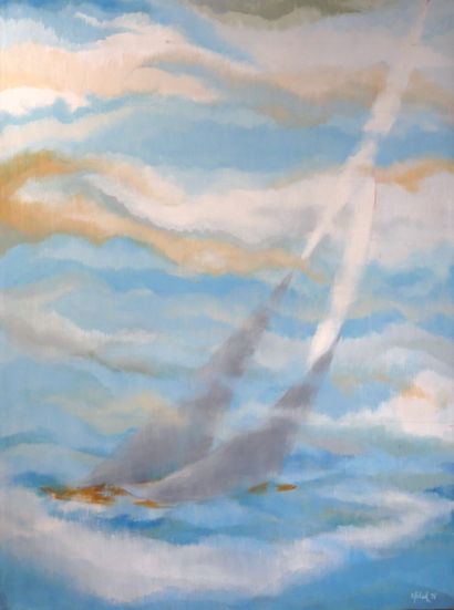 Otto FRIED (1922-2020)
Sail 3
Oil on canvas...