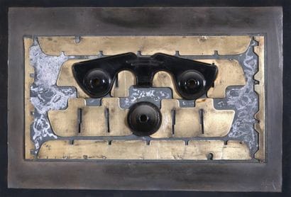 Otto FRIED (1922-2020)
Face
Metal bas-relief,...