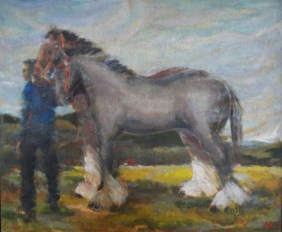 Otto FRIED (1922-2020)
Percheron
Oil on canvas...