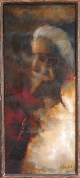 Otto FRIED (1922-2020)
The Prophet
Oil on...