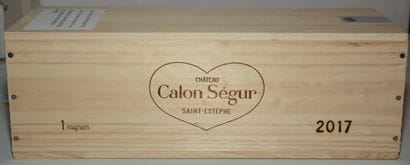 1 magnum CH. 	CALON-SÉGUR, 3° cru Saint-Estèphe,...