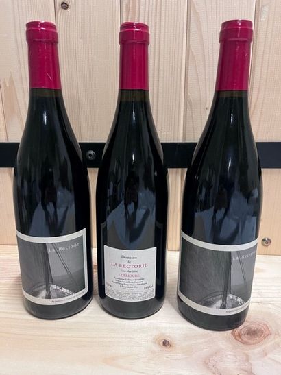 3 bottles Domaine , DOM DE LA RECTORIE, Côté...