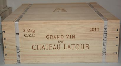 3 magnums CH. 	LATOUR, 1° cru Pauillac 2012...