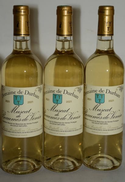 3 bottles MUSCAT DE BEAUMES-DE-VENISE, Domaine...