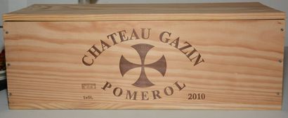 1 jéroboam CH. 	GAZIN, Pomerol, 2010 cb