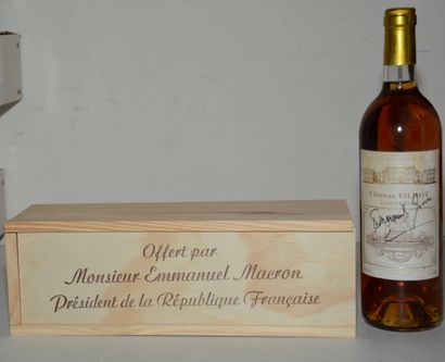 1 bottle CH. 	FILHOT, 2° cru Sauternes 1996...