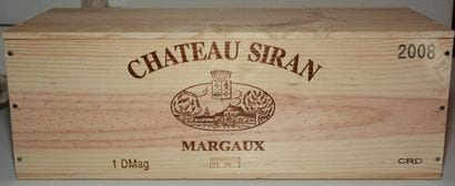 1 double-magnum CH. 	SIRAN, Margaux, 2008...