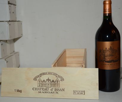 1 magnum CH. 	D'ISSAN, 3° cru Margaux, 2017...